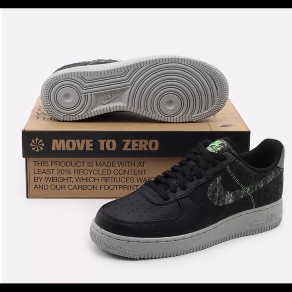 Nike Air Force 1 `07 LV8 Black CV1698-001 - Picture 10 of 10